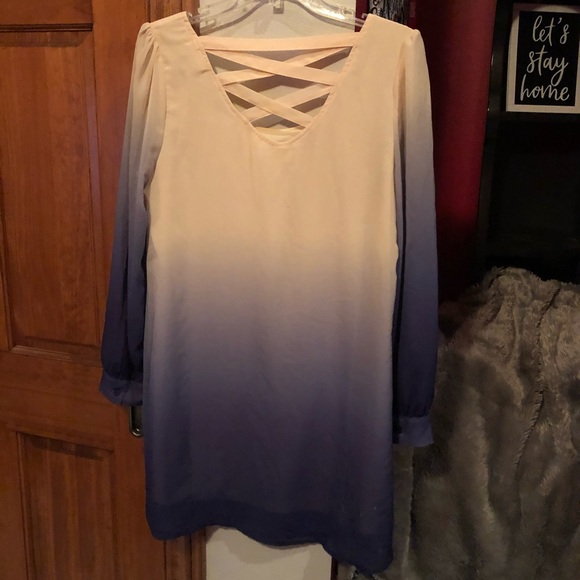 Ombré dress - Picture 3 of 6